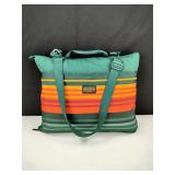 Pendleton Green Stripe Travel Blanket