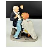 VTG 1980 Norman Rockwell "Trick or Treat"