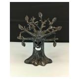 VTG Cast Iron Haunted Halloween Tree