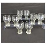 8 Vintage Federal Way Beer Glasses