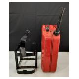 Midwest 5-Gal Metal Jerry Can & Holder