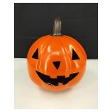 Terracotta Jack-o-Lantern