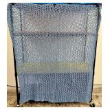 Handcrafted Blue Speckle Afghan