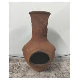 Large 3 ft Terracotta Grapevine Chiminea