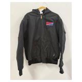 New-VTG 'IBEW' Black Zip Front Work Jacket Size L