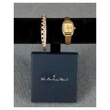 VTG Ladies Seiko Watch & Danbury Mint Bracelet