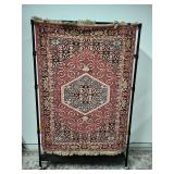 Vintage Hand-Woven Persian Style Rug