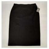 New Vince Camuto Black Pencil Skirt Size M