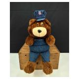 VTG Union Pacific Engineer Teddy Bear Flip Plush