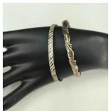 VTG .925 Sterling Bangle Braclets Taxco & More