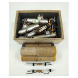 MCM Vapor Corp Mercury Glass Railway Thermostats