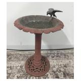 Cast Iron & Alumim Bird Bath