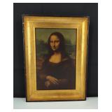 Vintage Mona Lisa Framed Print