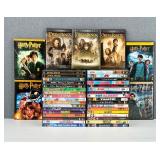 Mixed Genre DVDs Harry Potter Star Wars Plus