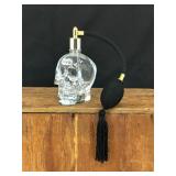 RC Glass Skull Perfume Bottle