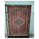 Vintage Hand-Woven Persian Style Rug