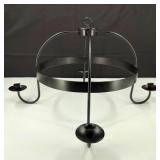 Vintage Hanging Metal Candelabra