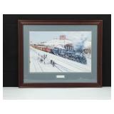 Vintage Green River Challenger Framed Print