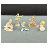 VTG Ballerina & Angel Figurines - Royal Doulton +