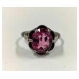 Vintage .925 Sterling Sarah Coventry Ring Size 6