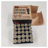 Hornady Critical Defense 38 special