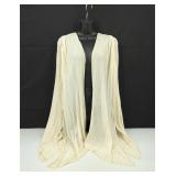 Vince Camuto Cream/Gold Kimono Style Top