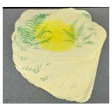 60 Plus VTG Scalloped Botanical Paper Plate Mats
