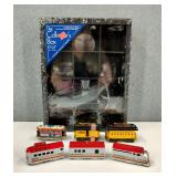 Hallmark Silver Star Train McCormick's Decanters
