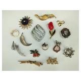 15 Vintage Brooches