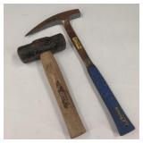 Estwing Rock Pick & 4Lb Hammer
