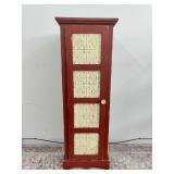 Unique Paneled Antique Cabinet