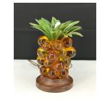 Epic Vintage 1960/70s Lucite Pineapple Lamp