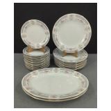 VTG China Pearl Fine China Plates & Platters