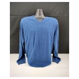Men's PIOMBO Lambswool Blue Sweater