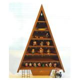 Hallmark Mini Ornaments with Christmas Display