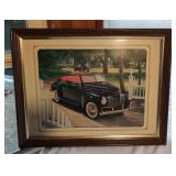 VTG 1940 Plymouth Framed Print