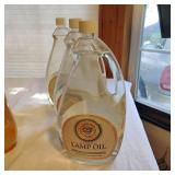 3 Half Gallon Lamp Oil