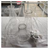 Vintage Hurricane Shades/Chimneys for Oil Lanterns