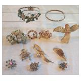 VTG To Contemporary 12 Pieces Rhinestone +