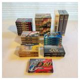New Cassettes & VHS Sony Maxwell & More