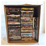 80 Mixed Genre DVD Lot