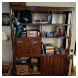 VTG Office Shelf With Foldout Desk Only