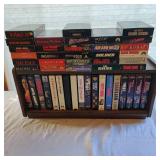 45 VTG VHS Casset Tapes Mixed Genre