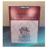 Kirkland Photo Frame Water Globe Christmas