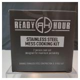 Ready Hour Stainless Steel Mess Cooking Kit