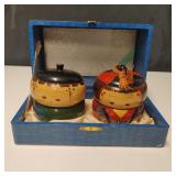 VTG Japanese Stacking Lacquered Bento Bowls