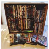 80+ Mixed Genre DVDs
