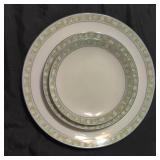 VTG Sango China Daisy Chain 6277 Dinner + Plates