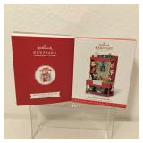 2 Hallmark Ornaments In Box