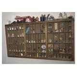 VTG Trinket Shelves With 100 Plus Collection